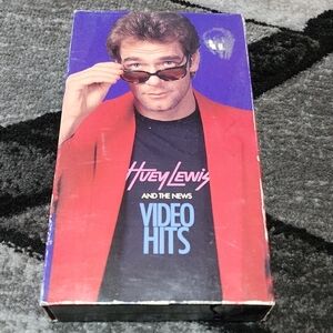 HUEY LEWIS AND THE NEWS VIDEO HITS VHS 1985